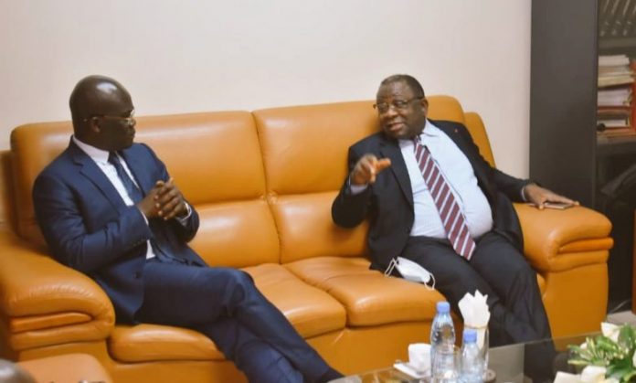 Coopération RDC-Cameroun: Jean-Lucien Bussa et Luc Magloire MBARGA décident de fluidifier les échanges commerciaux entre leurs pays