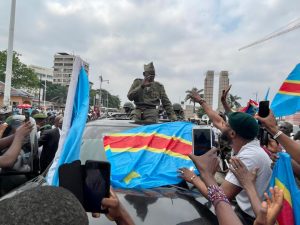 RDC : Dernier survivant congolais de la seconde guerre mondiale, le  caporal Albert Kunyuku a fêté ses 100 ans par une marche de santé